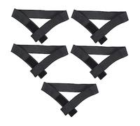 VINTORKY 5pcs Adjustable Wig Straps Stretchy Fixing Bands for Secure Anti- Design Comfortable Accessories for Daily Use