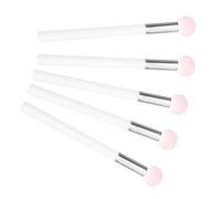 VINTORKY 5pcs Concealer Brush Makeup Brush Concealer Makeup Tools with Sponge and Wooden Handle Wet and Dry Dual Using Washable for Daily and Professional Use Women