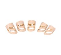 VINTORKY 5pcs Guitar Pick Ring Finger Protectors Guitar Picks for Thumb Index Fingers Safe Comfortable Design for Electric Acoustic