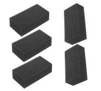 VINTORKY 5pcs Haircut Sponge Brush for Broken Hair Cleaning Multi-function Portable Hair Sweep Brush Barber Salon Sponge Neck Duster