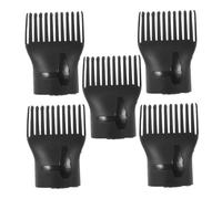 VINTORKY 5pcs Multifunctional Hair Dryer Comb Nozzles Diffuser Attachment Blow Dryer Brush Heat Resistant Detangle Style