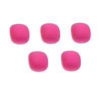 VINTORKY 5pcs Pink Windshield Microphone Cover Microphone Protective Case Mic Shield for Ktv Singing Cover