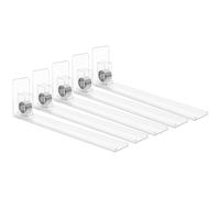 VINTORKY 5pcs Plastic Automatic Self-pushing Drink Pusher for Retail Stores and Supermarkets Spring Loaded Dispenser for Efficient Inventory Management and Beverage Organisation