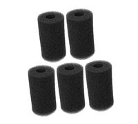 VINTORKY 5Pcs Pre Filter Sponges for Aquarium Filter Intake Fish Tank Protective Cover for Young Fish Shrimp Reusable Washable Easy Installation