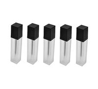 VINTORKY 5pcs Refillable Empty Lip Gloss Tubes Wand Applicator Travel-Friendly Lip Glazes Bottles for DIY Makeup Lightweight and Portable for Beauty The Go