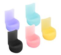 VINTORKY 5pcs Silicone Thumb Rests for Clarinet and Oboe Finger Cushions for Comfort Easy to Install and Finger Supports for Musicians Playing While Standing