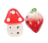 VINTORKY 6 Hole Ocarina Musical Toy Instruments for Kids 2pcs Recorder Instrument for Kids Ceramic Ocarina