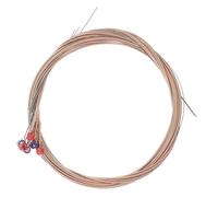 VINTORKY 6pcs Acoustic Guitar Strings Folk Replacement Professional Guitar String Musical Supplies Classic Use