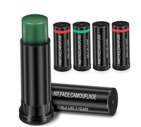VINTORKY 6pcs Camo Face Paint Eye Sticks for Sports Football Soccer Baseball Easy Removal Stain Resistant Makeup Sticks