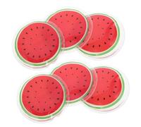 VINTORKY 6pcs Cooling Eye Pads Reusable Cold Compress for Eyes Rapid Temperature Relief Redness Swelling Soothing Mask