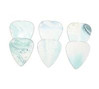 VINTORKY 6pcs Electric Guitar Picks Variety Pack Thick Guitar Picks for Acoustic Folk Ukulele Musical Instrument Accessories