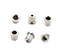 VINTORKY 6pcs Electric Guitar String Caps Guitar Accessories for Through Body String Support Prevents Fraying