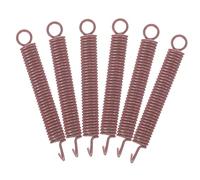 VINTORKY 6pcs Electric Guitar Tremolo Bridge Springs for Practical Replacement Parts Safe Material Elasticity Flexible for Guitar Accessories