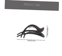 VINTORKY 6pcs French Hair Clips for Women Large Matte Jaw Claw Clips Strong Hold for Fine Thick Hair Stylish Multi Color for Parties Daily Wear