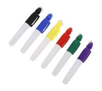 VINTORKY 6pcs Golf Ball Marker Pens with Plastic Body for Markings and Smooth Writing Mini Line Drawing Tool for Accurate Golf Alignment and Outdoor Activities
