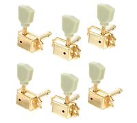 VINTORKY 6pcs Guitar Tuners Machine Pegs Tuning Pegs Accessories for Acoustic Guitar Simple Design Lr Configuration for String Replacement and Tuning