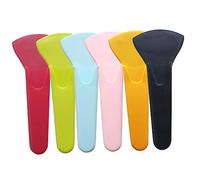 VINTORKY 6pcs Magnetic Scissor Protector Covers Set for Kitchen and Hair Cutting Safety Scissor Sleeve Strong Magnetic Holder for Hairstylists and Sewing Use