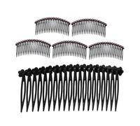 VINTORKY 6pcs Modern Design Hair Combs Rhinestone Side Combs Wedding Hair Accessories Jewelry Headpiece for Women