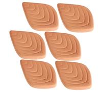 VINTORKY 6pcs Reusable Terracotta Sugar Bear Sugar Saver and Keeper Leaf Design for Brown Storage in Food Storage Containers on The Go Portable Softener Accessories