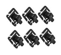VINTORKY 6pcs Rotatable Hydration Tube Clip for Backpack with Flexibility Secure Water Bladder Hose Clamp Ultralight Outdoor Camping Hiking Accessories Easy Installation and Cleaning