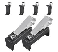 VINTORKY 6pcs Universal Car Visor Clips for Remote Control Holder, Adjustable Garage Door Opener Clip, Car Sun Visor Mount for Vehicle Remote Storage and Easy Access