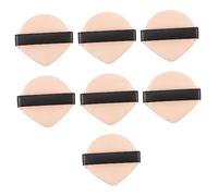VINTORKY 7pcs Double-sided Powder Sponge for Wet and Dry Makeup Application Soft Non-latex Beauty Puff for Loose and Mineral Powder Washable and Reusable Skin Tone