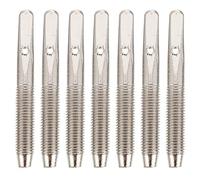 VINTORKY 7pcs Laiya Piano String Pins Metal Harp String Pin for Lyre Zither Tuning Musical Instrument