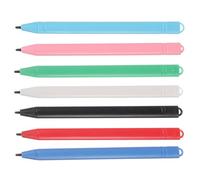 VINTORKY 7pcs Writing Tablet Stylus Pen Set Plastic Drawing Pens for ’s LCD Writing Boards 8.5, 10, 12 Inch with Painting and Calculation