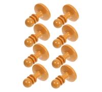 VINTORKY 8 Pcs Thunder Tent Pole Caps for Outdoor Camping and Hiking Weather Resistant Safety Connectors Compatible with Tents Tarps and Rods Easy to Install Durable Plastic Protectors
