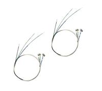 VINTORKY 8pcs Full Set Violin Strings 4/4 Size with Stainless Steel Mercerized Wire Alloy Core, Smooth Hand Feel and Not Easy to Break, Suitable for Professional Violin Players