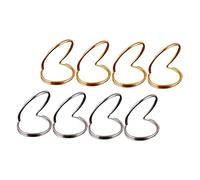 VINTORKY 8pcs Guitar Picks and Finger Protectors Assorted Color Guitar Supplies for for Beginners and Guitarists