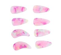 VINTORKY 8pcs Guzheng Finger Picks High Polymer Nylon Nail Covers for Performance and Practice Double Curve Design Fingertip Protection for Guzheng Players