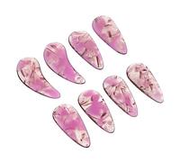 VINTORKY 8pcs Guzheng Nails Fake Instrument Nails Small for String Playing Finger Picks Accessories