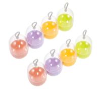 VINTORKY 8pcs Makeup Sponge Boxes Cosmetic Egg Storage Holder Portable Dustproof Case Assorted Colour Practical Makeup Egg Case for Bathroom and Home