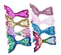 VINTORKY 8pcs Mermaid Hair Clips Stylish Sequin Duckbill Hairpins for Girls Three-dimensional Accessories for Boys and Girls Parties and Everyday Wear