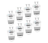 VINTORKY 8pcs Microphone Mount Clips Easy to Install Mic Holders for Securely Hold Communication Devices Vehicles Compatible with Various Models