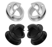 VINTORKY 8pcs Plastic Foosball Table Entry Cups Scoring Rings, round Goal Liners Prevent Ball Losses and Rebounds, for Office Breaks and Friendly Competitions