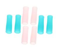 VINTORKY 8pcs Silicone Nipper Cover for Manicure Tools Cuticle Scissors Protective Sleeve Soft Silicone Nipper Protective Sleeve Nail Cuticle Scissors Cap Pedicure Tool Cover