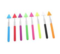 VINTORKY 8Pcs Telescopic Teacher Pointer Sticks Handheld Reading Indicator Teaching Sticks for Classroom Presentations School Office Use