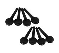 VINTORKY 8pcs Wooden Violin Tuning Pegs with Fish Eye Violin String Adjusters for Precise Pitch Control Stable Tonal Support for Performances and Daily Practice