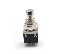 VINTORKY 9-Pin Metal Guitar Effects Pedal Footswitch True Bypass Switch for Electric Guitar Durable Foot Control Accessory for Musicians