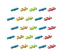 VINTORKY 99pcs Valentines Card Kit with Message Pills Bottle and Colourful Paper Capsules, Lovely DIY Love Letter Gift for Birthday and Valentine's Day, Innovative Wishing Bottle Party