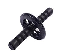 VINTORKY Ab Roller Wheel Exercise Roller for Home Gym Non Slip PVC Surface Steel Tube Core Trainer Strengthen Shoulders Arms and Legs Fitness Equipment
