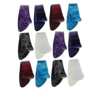 VINTORKY Acoustic Guitar Picks Set 12pcs Thumb Plectrums for Guitars Ukulele Banjo Harp