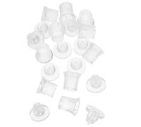 VINTORKY Acrylic Advertising Nails Mirror Wall Fixings 10 Set with High Transparency and Easy Installation , Sl nd Elegant Design and Decorative Screws for Stores and Exhibitions