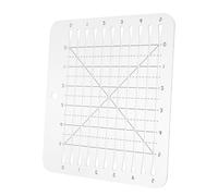 VINTORKY Acrylic Quilting Ruler Square Patchwork Cutting Template Sewing Guide for DIY Crafts and Professional Tailors