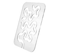 VINTORKY Acrylic Quilting Templates Patchwork Ruler Sturdy Sewing Crafts Template for DIY Quilt Assembly