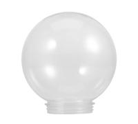 VINTORKY Acrylic Spherical Replacement Globe 15cm Diameter Light Cover for Outdoor Post and Wall Lighting