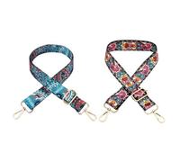 VINTORKY Adjustable Banjo Replacement Belt 2pcs Polyester Shoulder Strap with Strong Load-bearing Capacity for Banjo Players