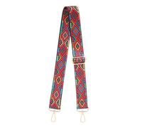 VINTORKY Adjustable Banjo Shoulder Strap with Colorful Printed Design Breathable and Comfortable Banjo Accessory for Long Practice Sessions